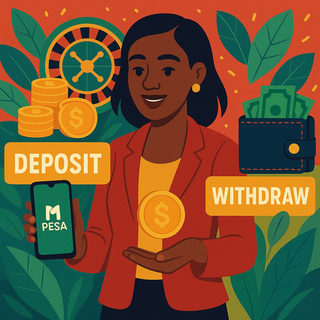 Comment Retirer ses Gains de Casino vers M-Pesa au RD Congo