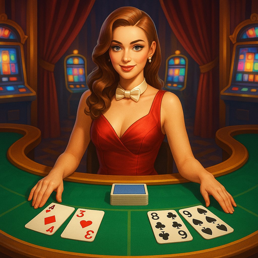 Baccarat en Direct casino jeu