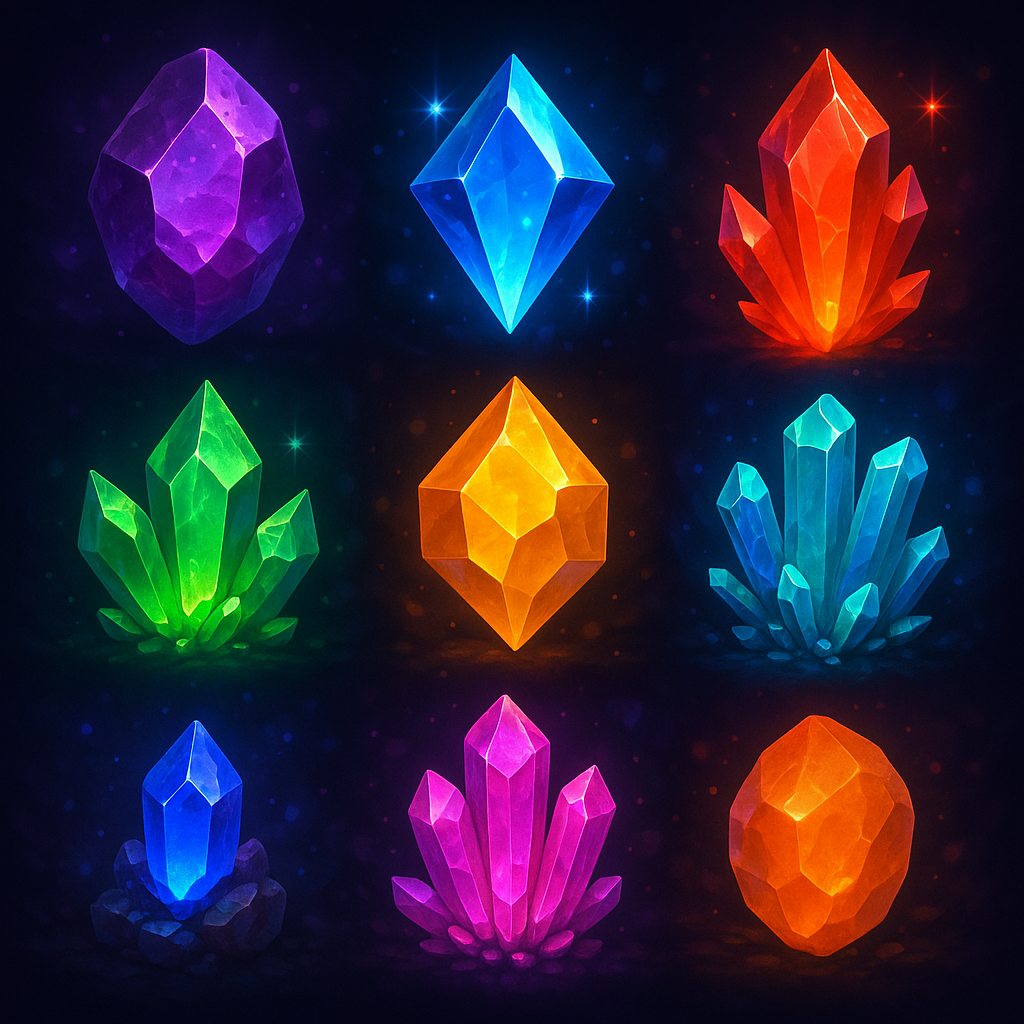 Magic Crystals casino jeu